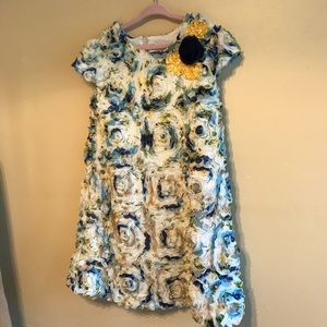- Pippa and Julia Dress with floral design